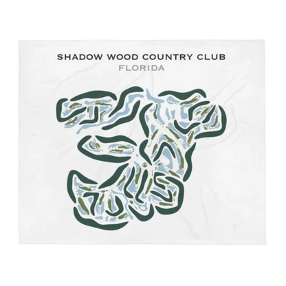 Shadow Wood Country Club, Florida - Printed Golf Courses