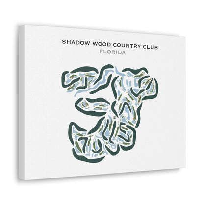 Shadow Wood Country Club, Florida - Printed Golf Courses