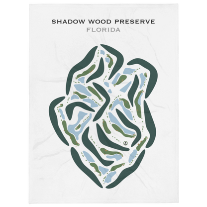 Shadow Wood Preserve, Florida - Printed Golf Courses