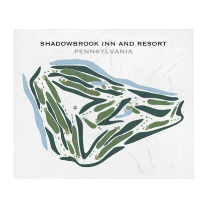 Shadowbrook Inn and Resort, Pennsylvania - Printed Golf Courses