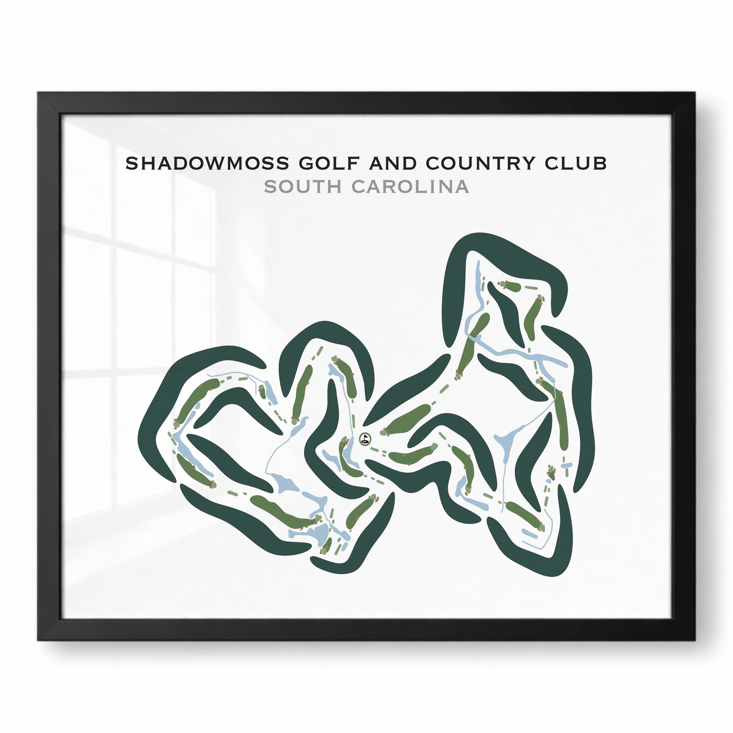 Shadowmoss Golf & Country Club, South Carolina - Printed Golf Courses