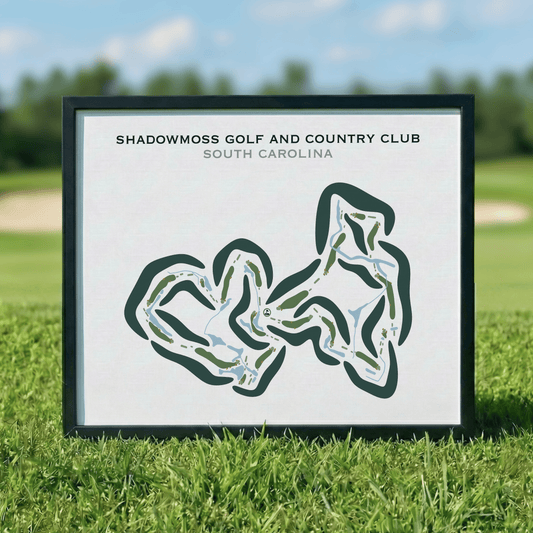 Shadowmoss Golf & Country Club, South Carolina - Printed Golf Courses