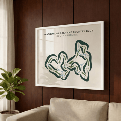 Shadowmoss Golf & Country Club, South Carolina - Printed Golf Courses