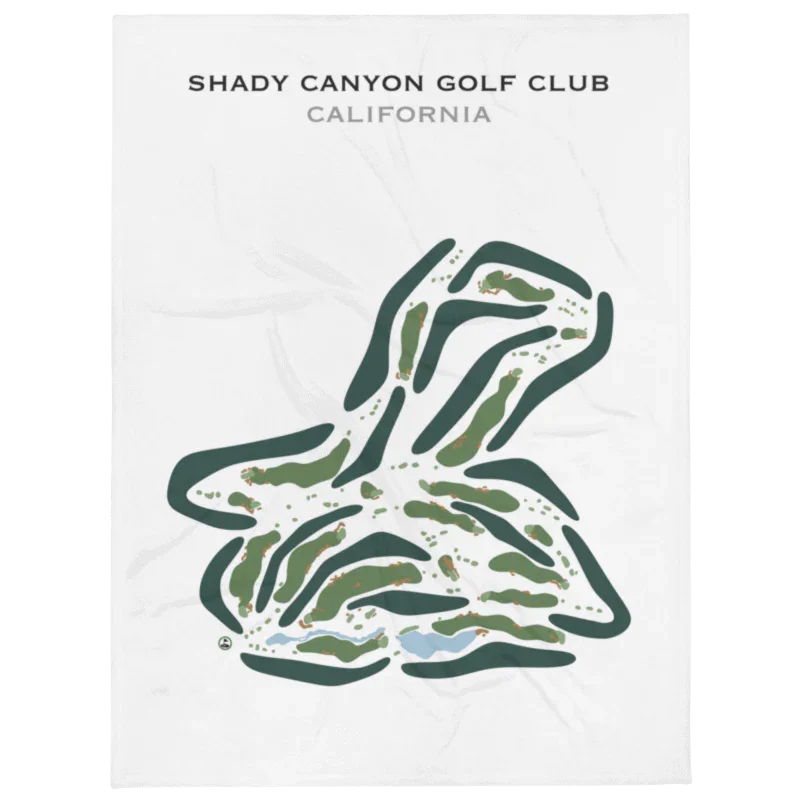 Shady Canyon Golf Club, California - Printed Golf Courses