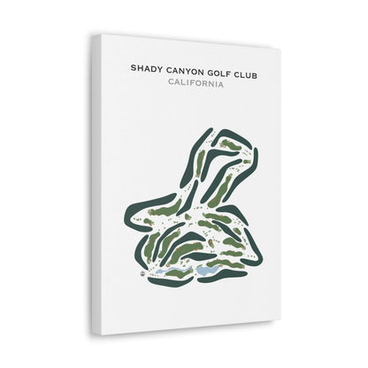 Shady Canyon Golf Club, California - Printed Golf Courses