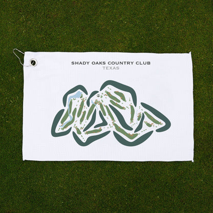 Shady Oaks Country Club, Texas - Printed Golf Courses
