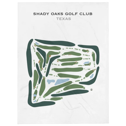 Shady Oaks Golf Club, Texas - Printed Golf Courses