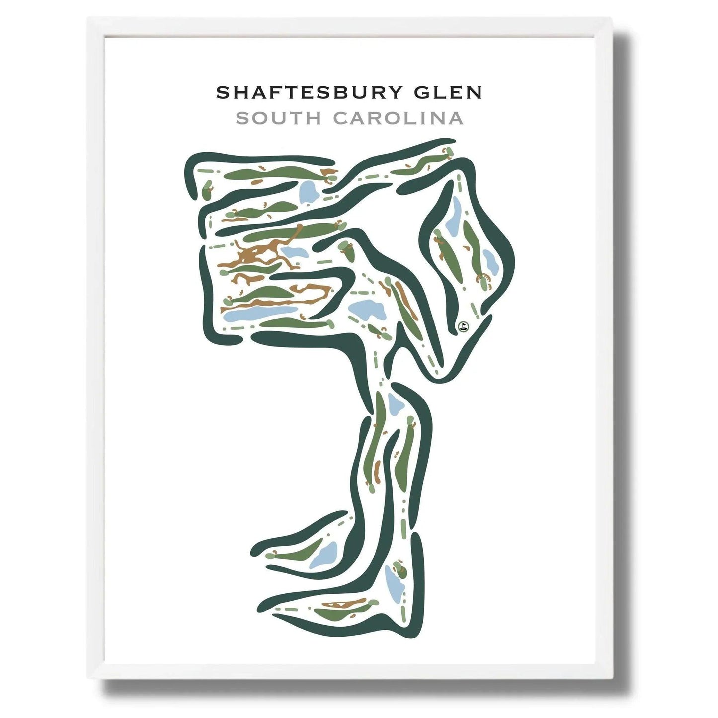 Shaftesbury Glen Golf Course, South Carolina - Printed Golf Courses