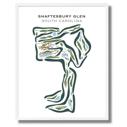 Shaftesbury Glen Golf Course, South Carolina - Printed Golf Courses