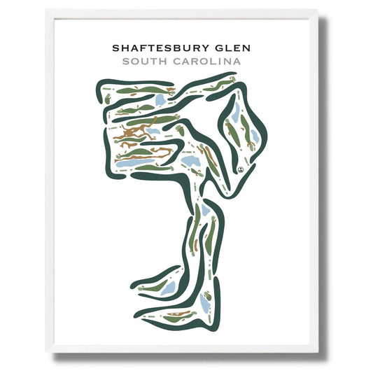 Shaftesbury Glen Golf Course, South Carolina - Printed Golf Courses