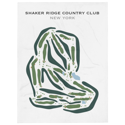Shaker Ridge Country Club, New York - Printed Golf Courses
