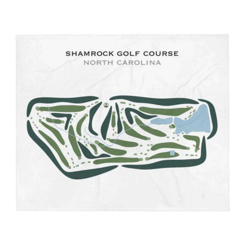 Shamrock Golf Course, North Carolina - Printed Golf Courses