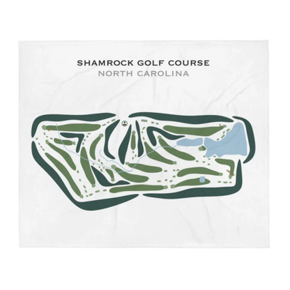 Shamrock Golf Course, North Carolina - Printed Golf Courses