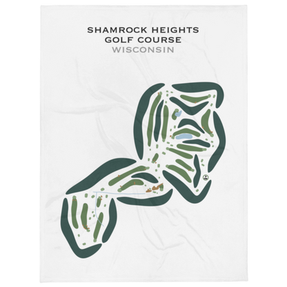 Shamrock Heights Golf Course, Wisconsin - Printed Golf Courses