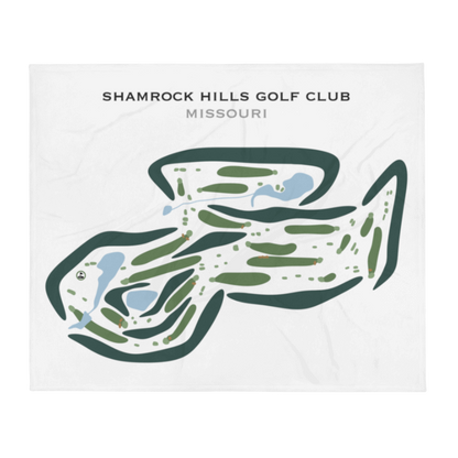 Shamrock Hills Golf Club, Missouri - Printed Golf Courses