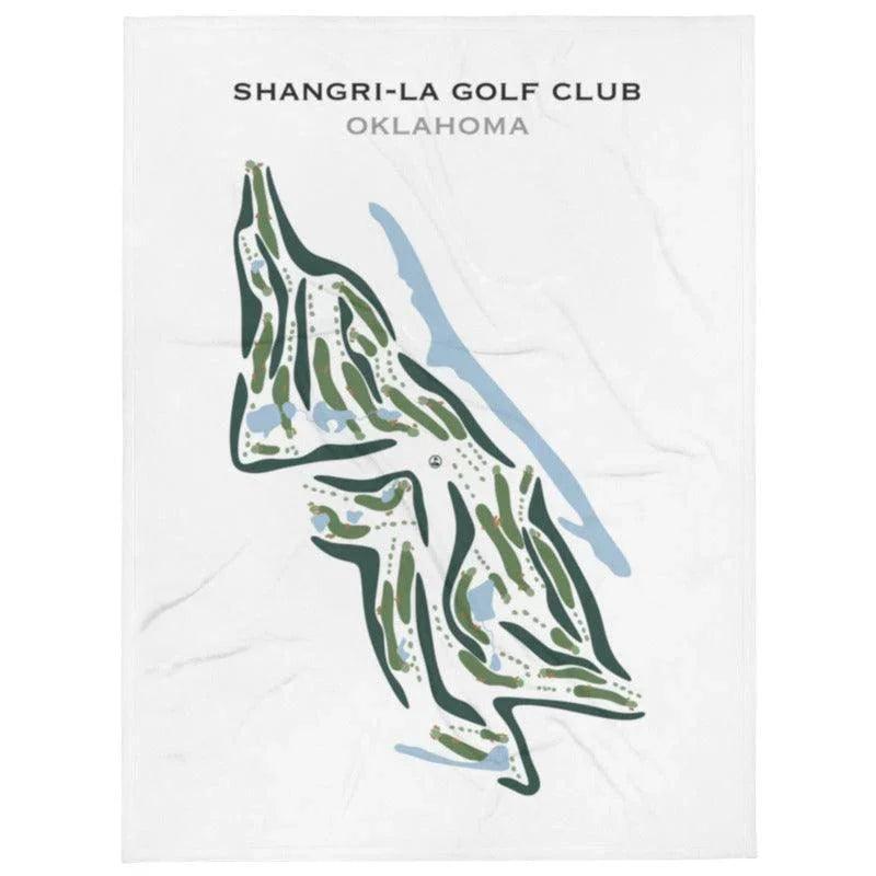 Shangri-La Golf Club, Oklahoma - Printed Golf Courses