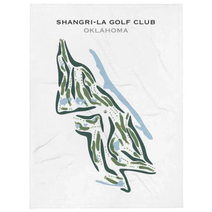 Shangri-La Golf Club, Oklahoma - Printed Golf Courses