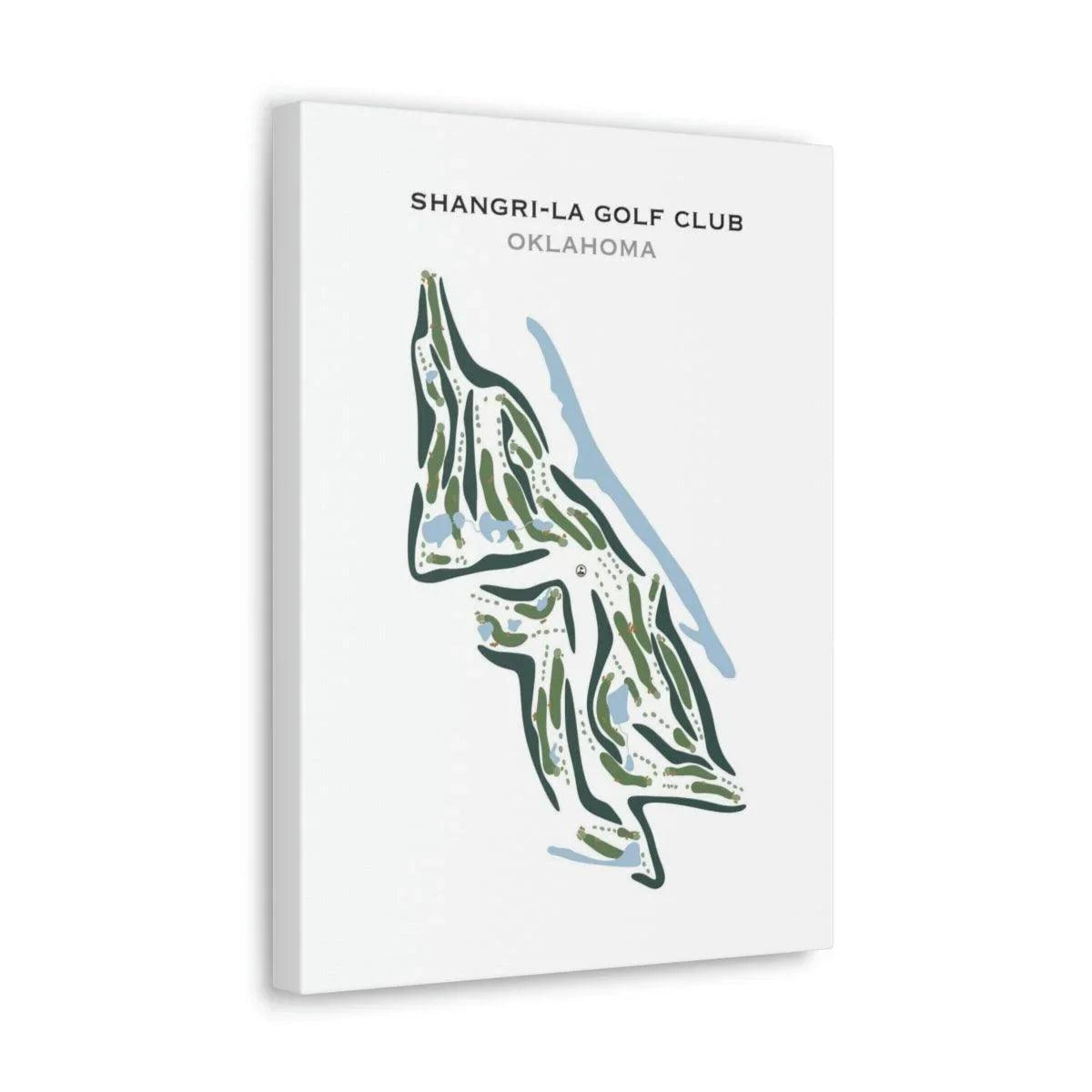 Shangri-La Golf Club, Oklahoma - Printed Golf Courses
