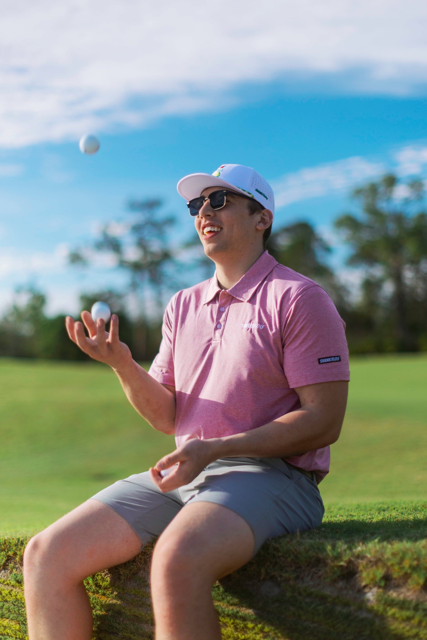 Pink Plain Jane Polo