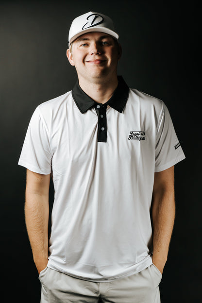 Legalize Mulligans White Polo
