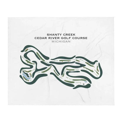 Shanty Creek Cedar River Golf Course, Michigan - Printed Golf Courses