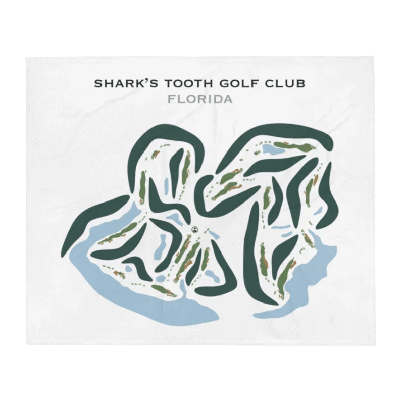 Shark’s Tooth Golf Club, Florida - Printed Golf Courses