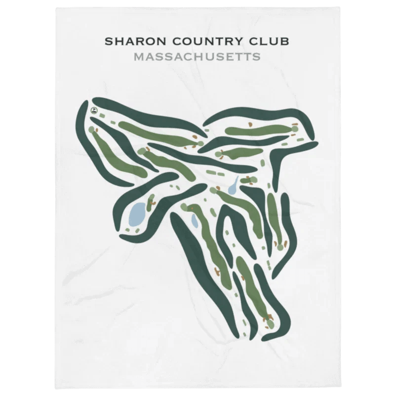 Sharon Country Club, Massachusetts - Printed Golf Courses
