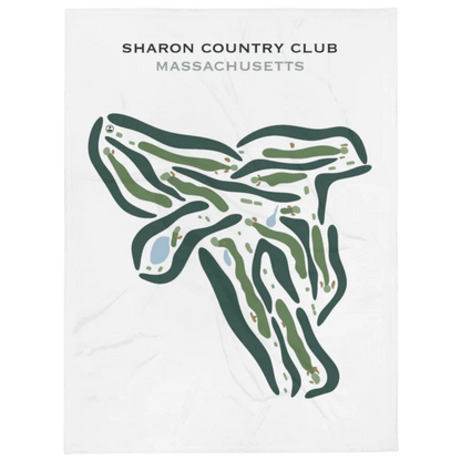 Sharon Country Club, Massachusetts - Printed Golf Courses