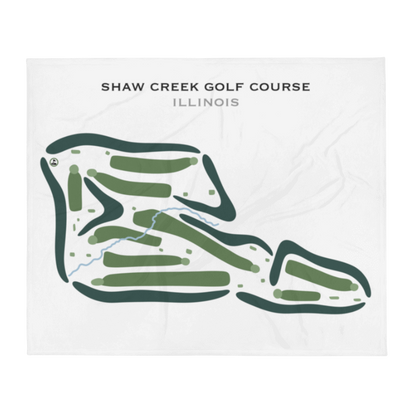 Shaw Creek Golf Course, Illinois - Printed Golf Courses