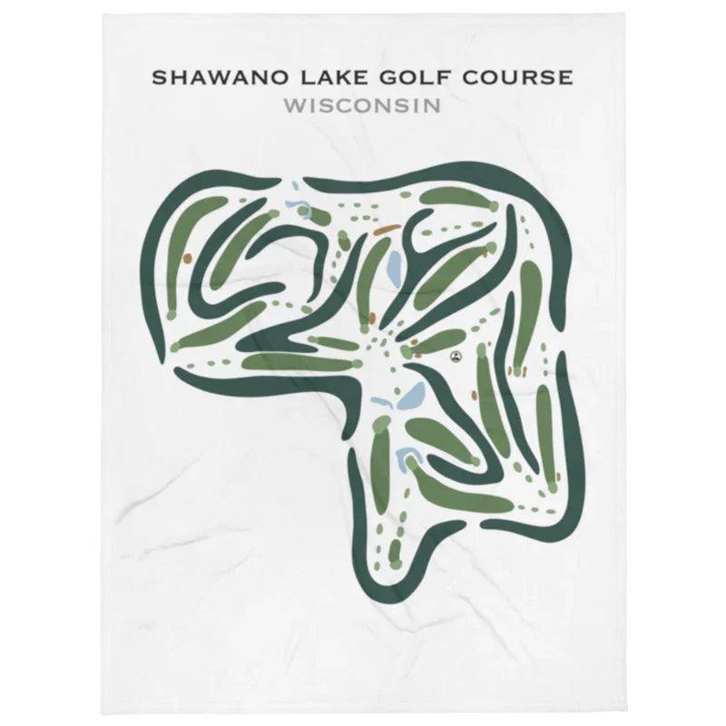 Shawano Lake Golf Course, Wisconsin - Printed Golf Courses