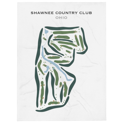 Shawnee Country Club, Ohio - Printed Golf Courses