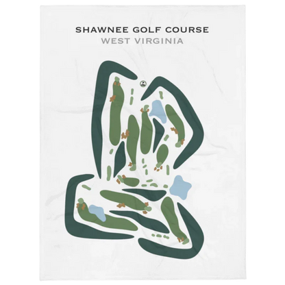 Shawnee Golf Course, West Virginia - Printed Golf Courses