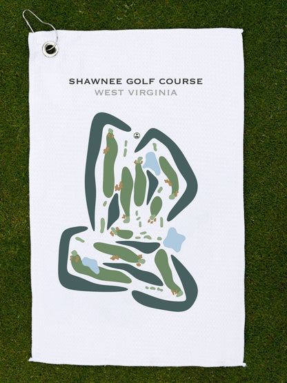 Shawnee Golf Course, West Virginia - Printed Golf Courses