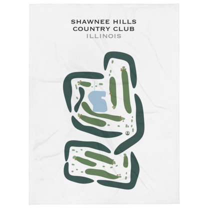 Shawnee Hills Country Club, Illinois - Printed Golf Courses