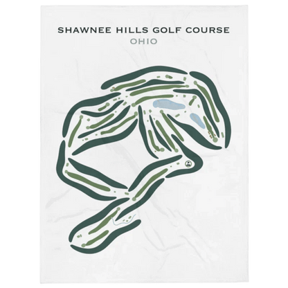 Shawnee Hills Golf Course, Ohio - Printed Golf Courses
