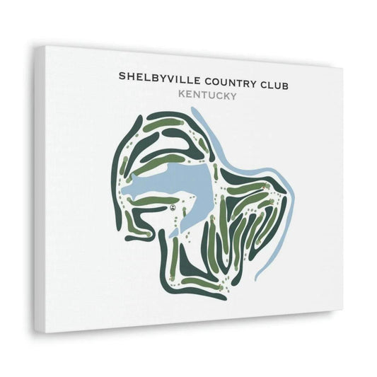 Shelbyville Country Club, Kentucky - Printed Golf Courses