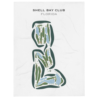 Shell Bay Club, Florida - Printed Golf Courses