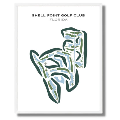 Shell Point Golf Club, Florida - Printed Golf Courses