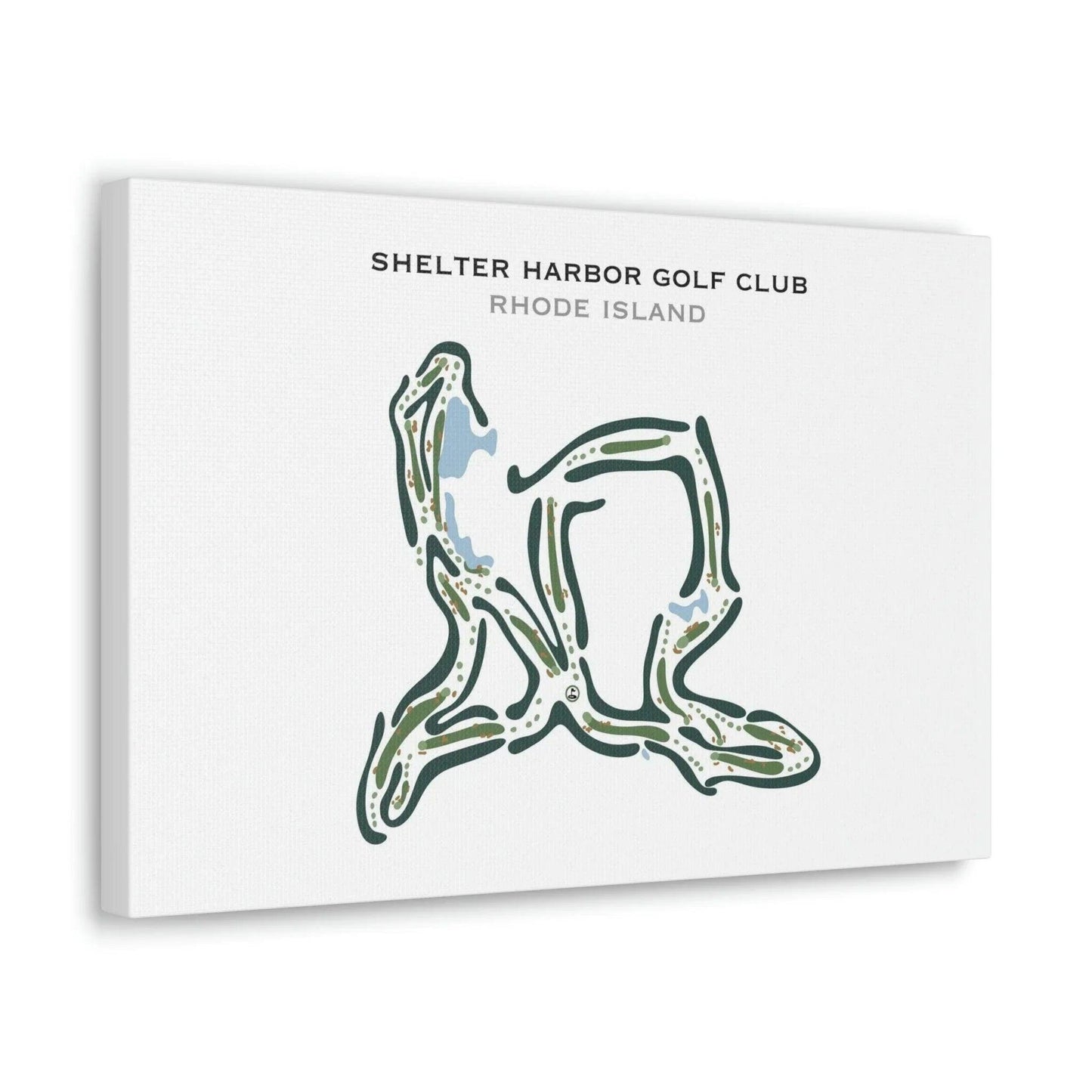 Shelter Harbor Golf Club‎, Rhode Island - Printed Golf Courses
