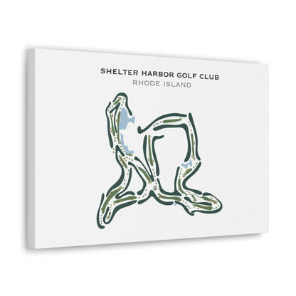 Shelter Harbor Golf Club‎, Rhode Island - Printed Golf Courses