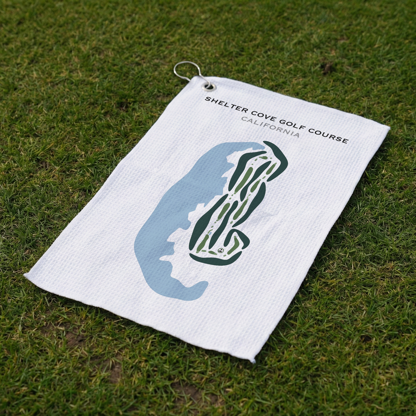 Shelter Cove Golf Course, California - Printed Golf Courses