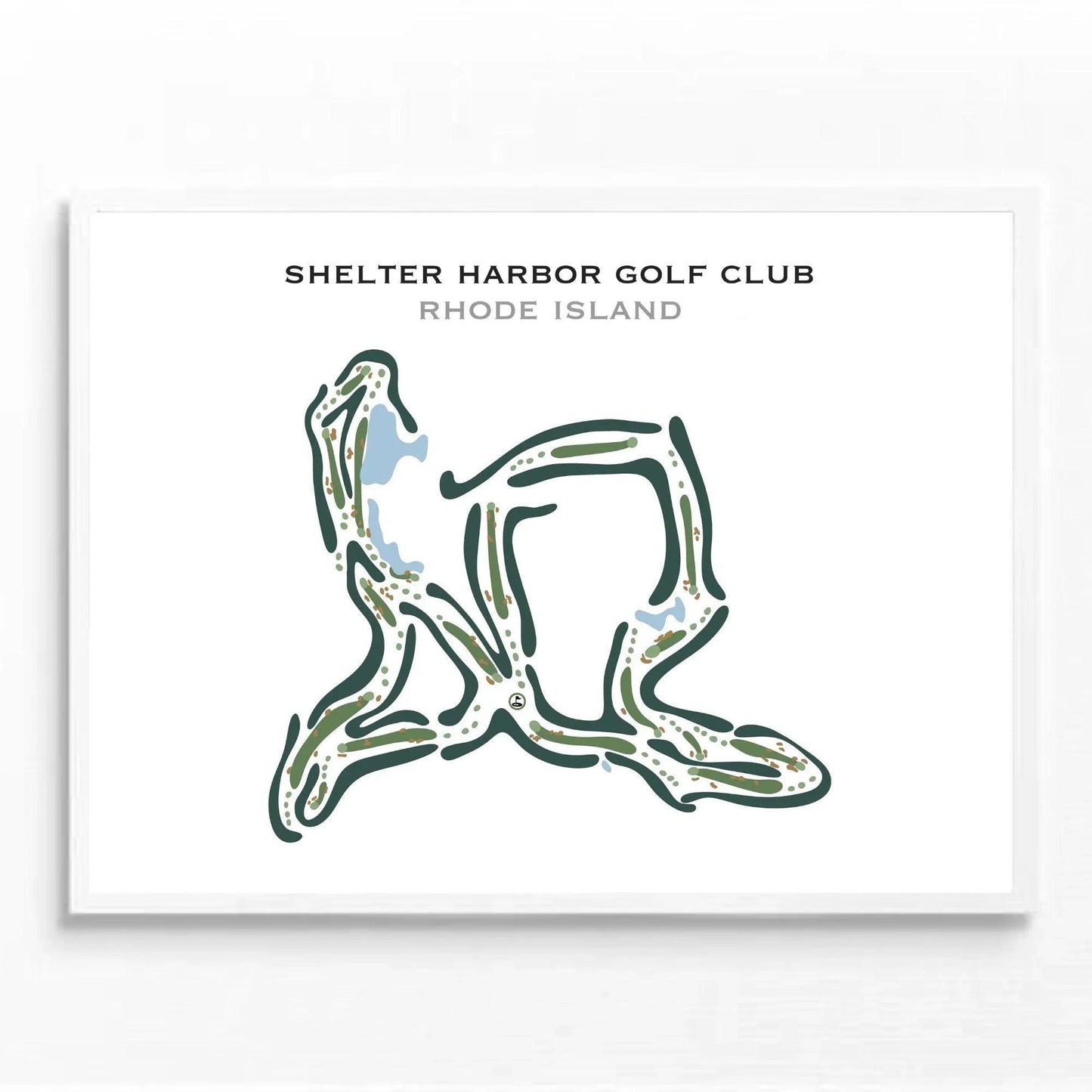 Shelter Harbor Golf Club‎, Rhode Island - Printed Golf Courses