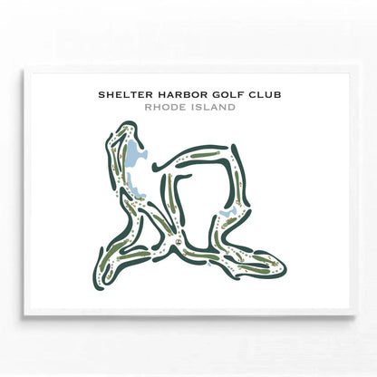Shelter Harbor Golf Club‎, Rhode Island - Printed Golf Courses