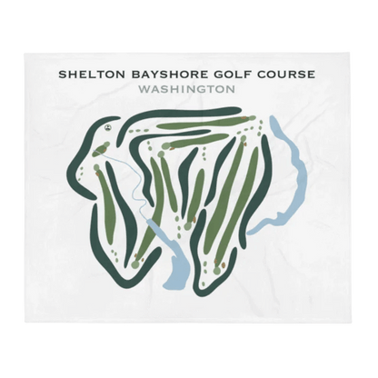 Shelton Bayshore Golf Course, Washington - Printed Golf Courses