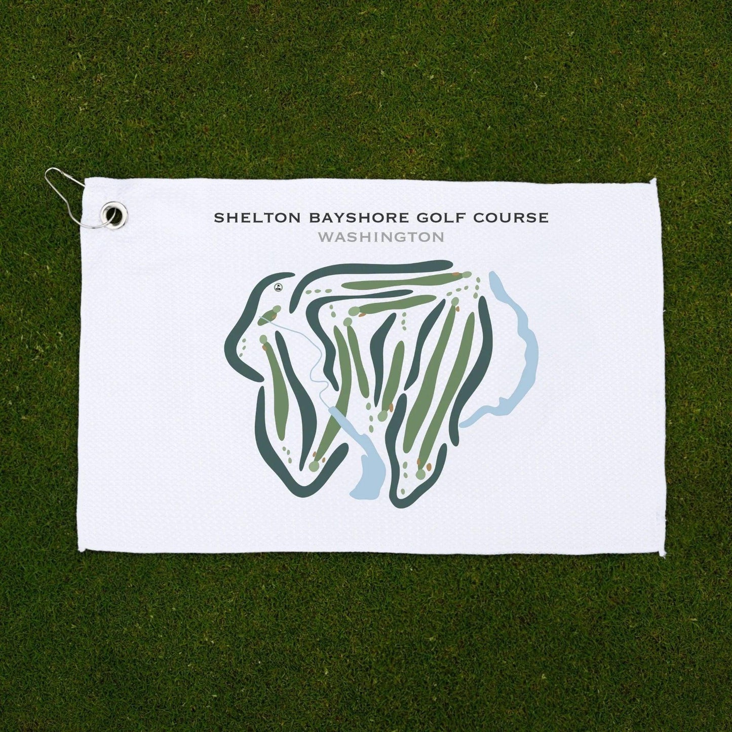 Shelton Bayshore Golf Course, Washington - Printed Golf Courses
