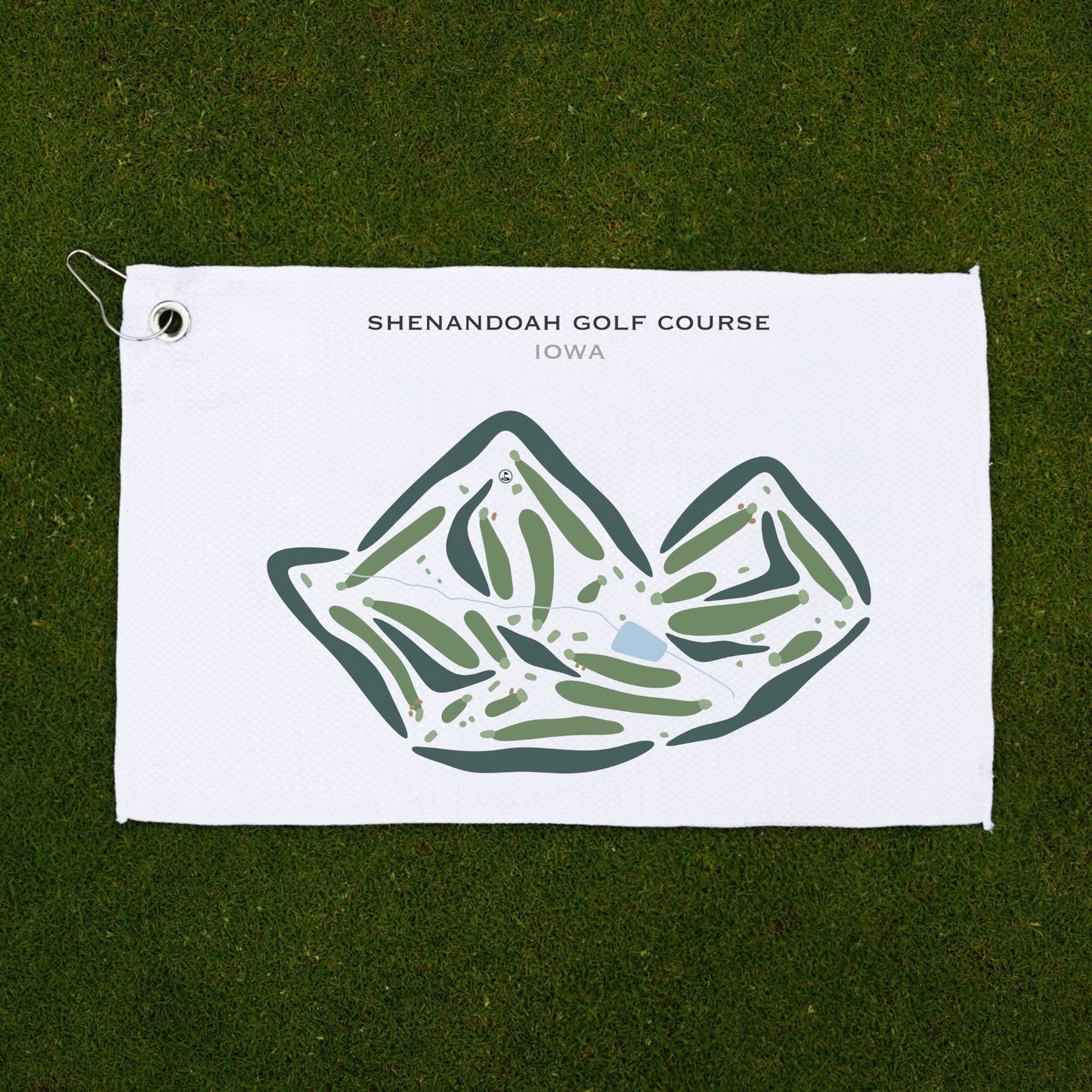 Shenandoah Golf Course, Iowa - Printed Golf Courses