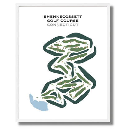 Shennecossett Golf Course, Connecticut - Printed Golf Courses