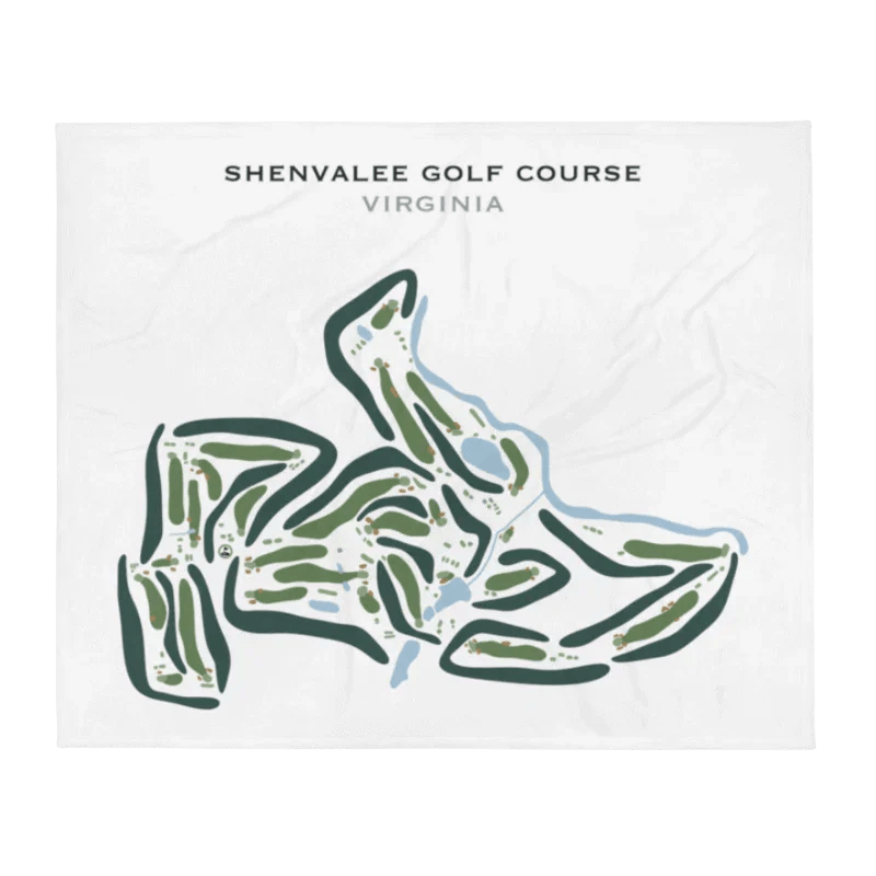 Shenvalee Golf Course, Virginia - Printed Golf Courses