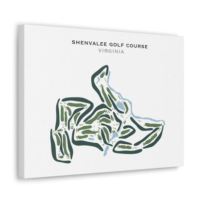 Shenvalee Golf Course, Virginia - Printed Golf Courses