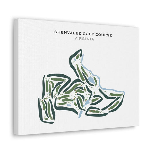 Shenvalee Golf Course, Virginia - Printed Golf Courses